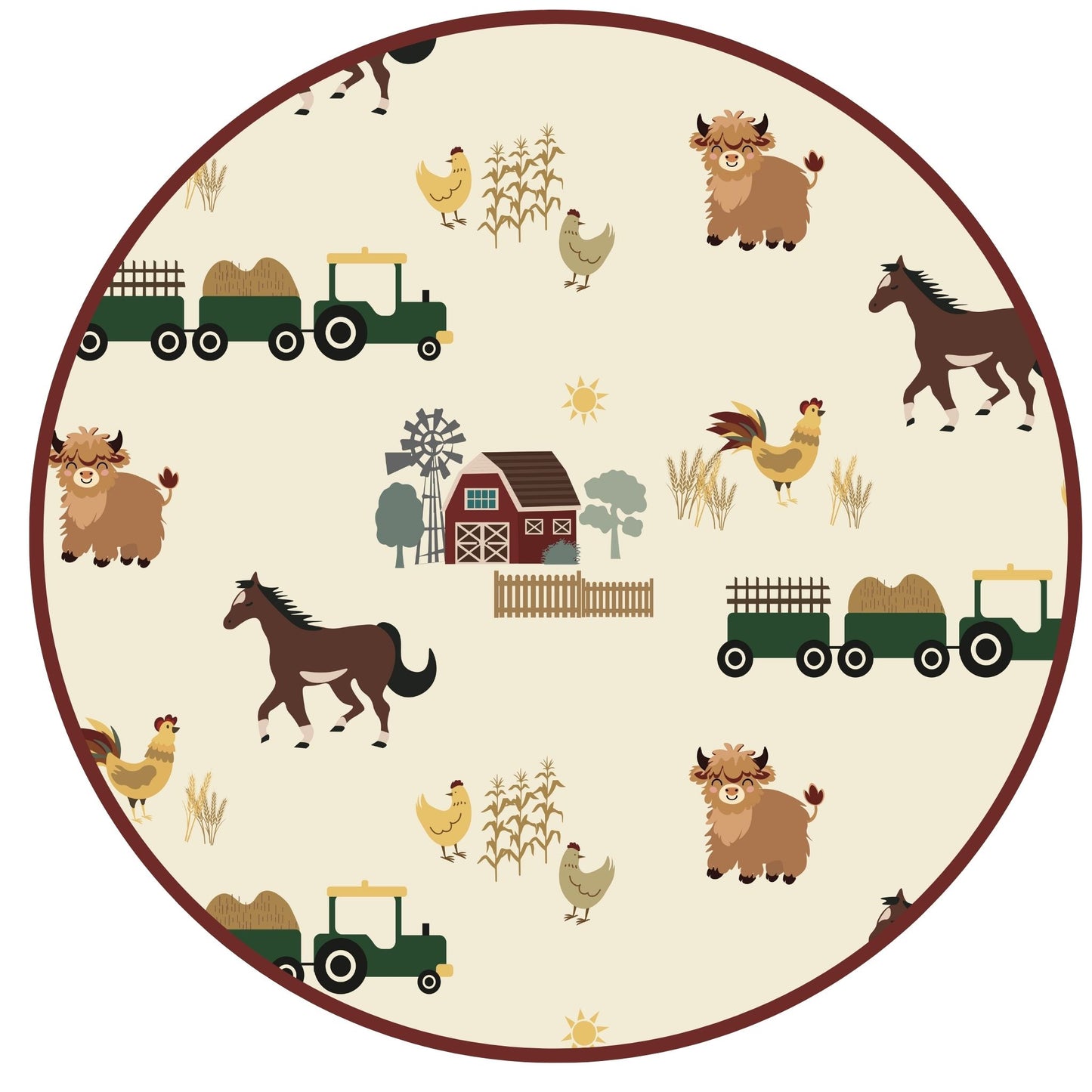 On the Farm Bamboo Relaxed Lounge Pajama Pants
