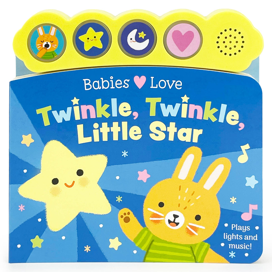 a baby sound book thats twinkle twinkle little star
