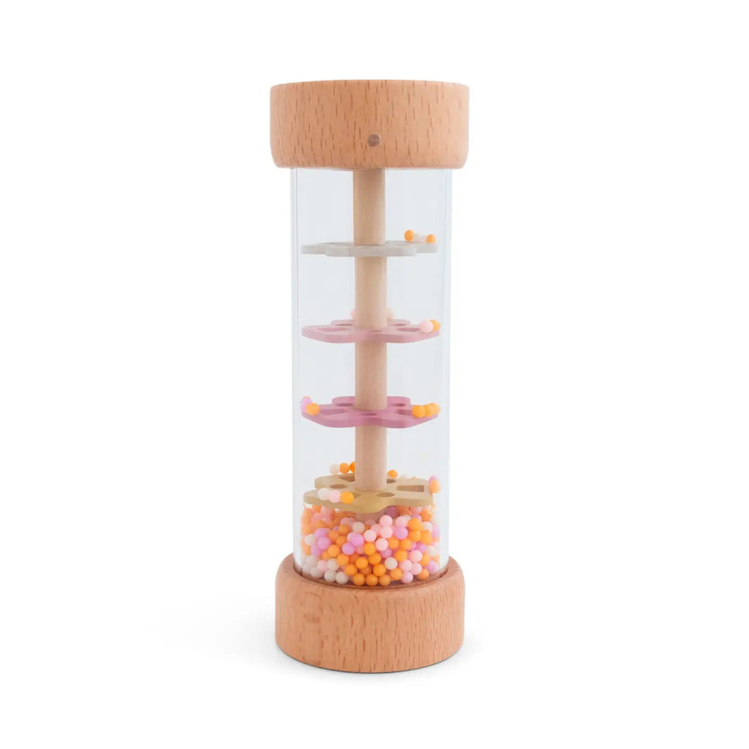 wooden rainmaker toy