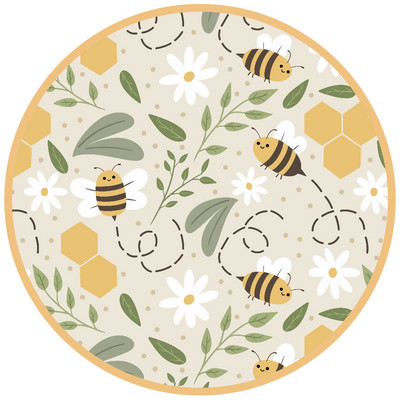 Happy Honey Bees Image