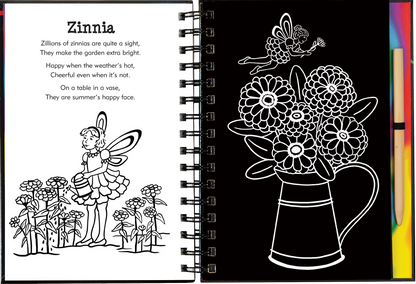 Peter Pauper Press - Garden Fairies Scratch and Sketch