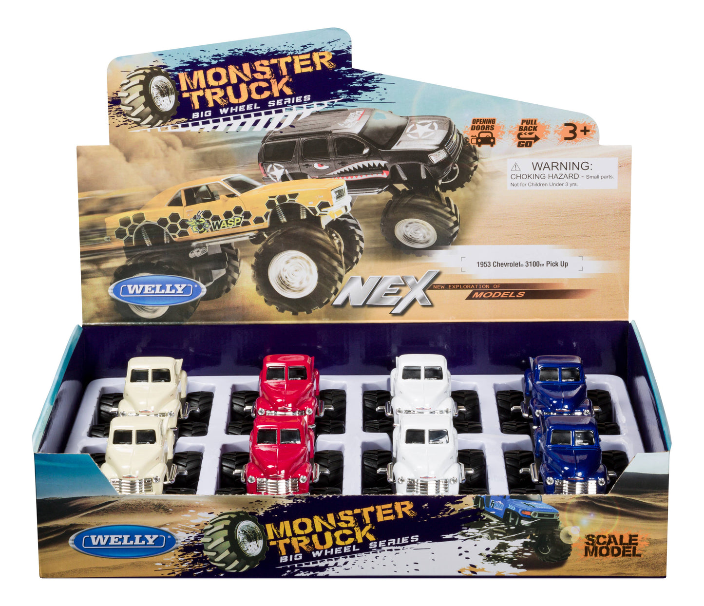 Toysmith - Toysmith Die-Cast Monster Truck 1953 Chevy 3100 Pickup