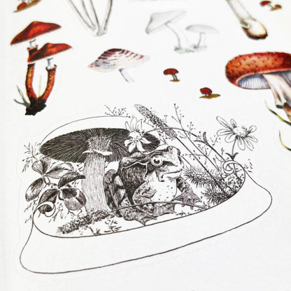 Cottage Door Press - Sticker Emporium: Woodlandia Scrapbooking Sticker Book