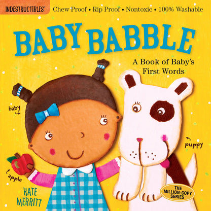 Hachette Book Group - Indestructibles: Baby Babble: A Book of Baby's First Words
