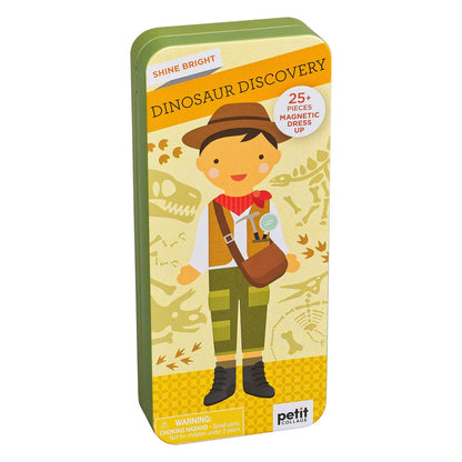 Chronicle Books - Dinosaur Discovery Shine Bright Magnetic Play Set