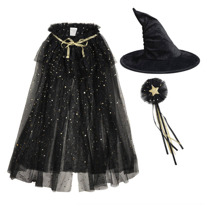 Sweet Wink - Black Witch Dress Up Costume Kit