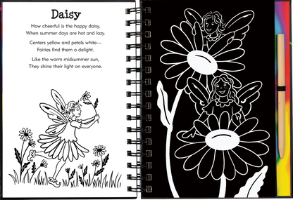 Peter Pauper Press - Garden Fairies Scratch and Sketch