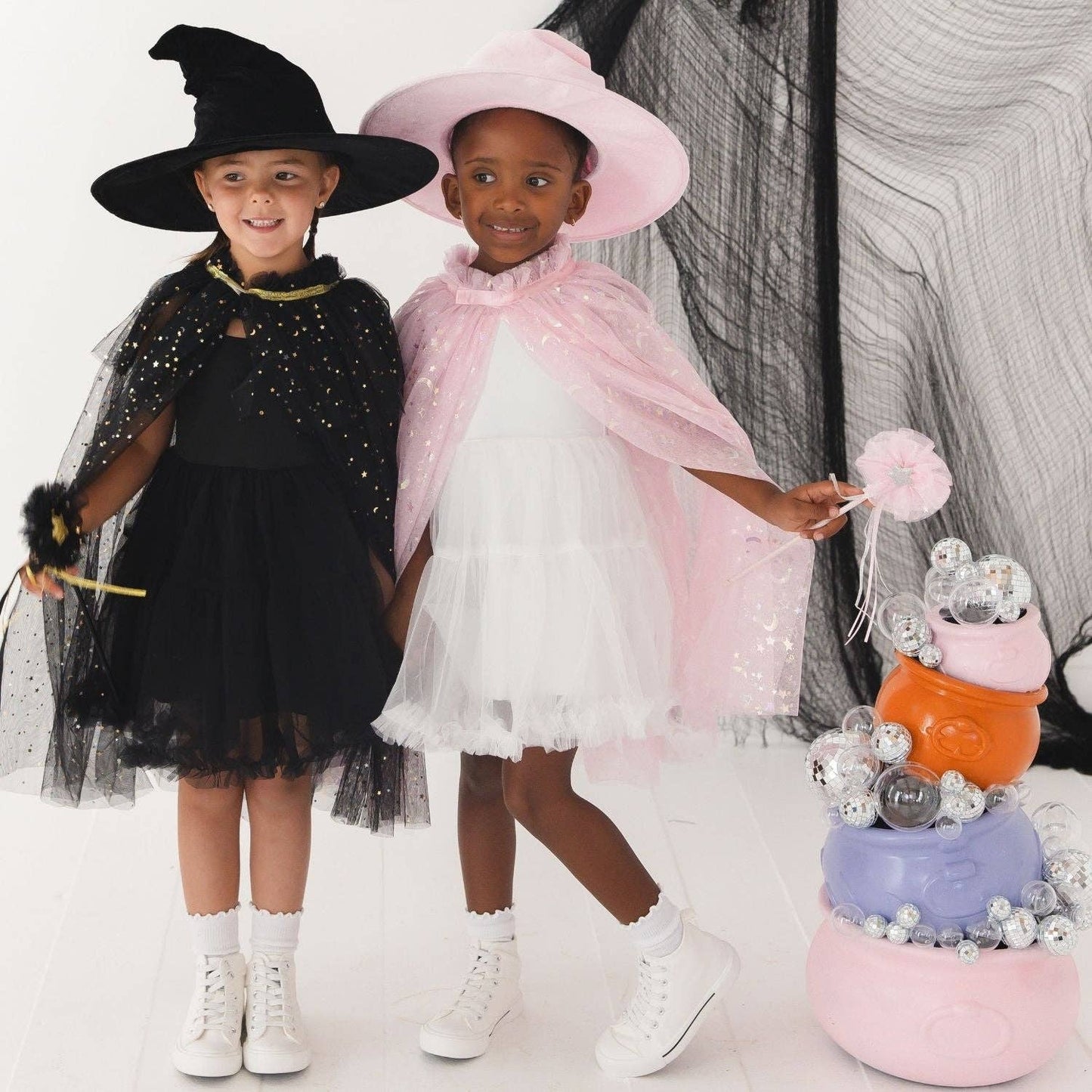 Sweet Wink - Pink Witch Dress Up Costume Kit