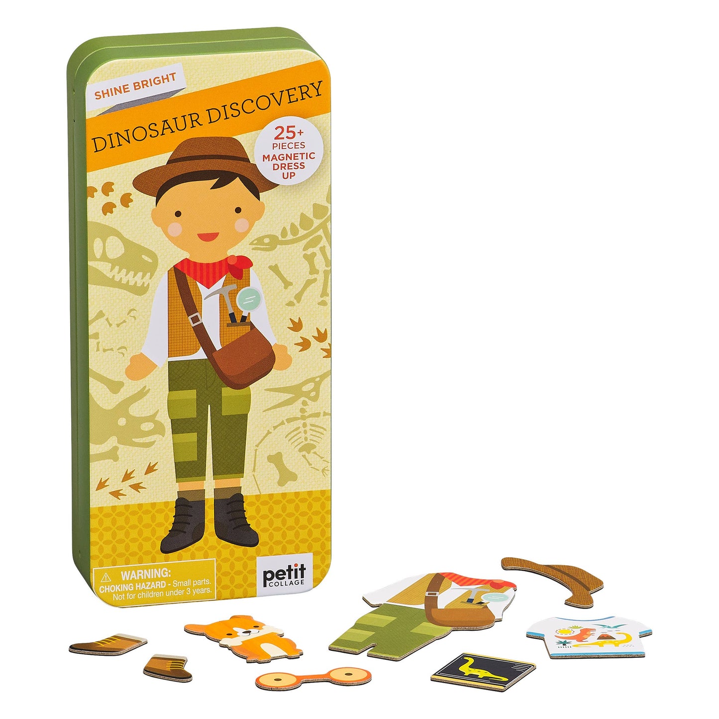 Chronicle Books - Dinosaur Discovery Shine Bright Magnetic Play Set