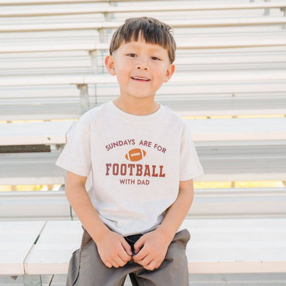 Sweet Wink - Sundays Are For Football Short Sleeve T-Shirt -Boys Clothing