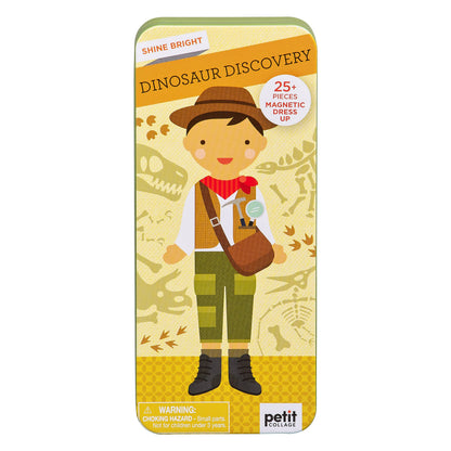 Chronicle Books - Dinosaur Discovery Shine Bright Magnetic Play Set