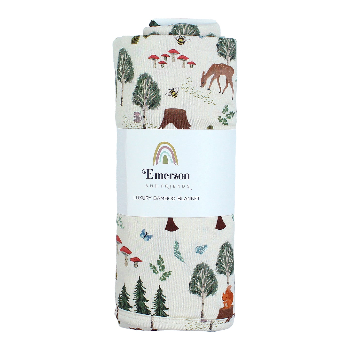 In the Woods Luxury Bamboo Blanket