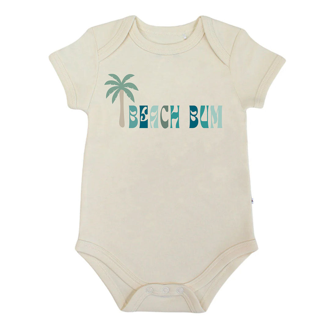 Beach Bum Organic Cotton Baby Onesie