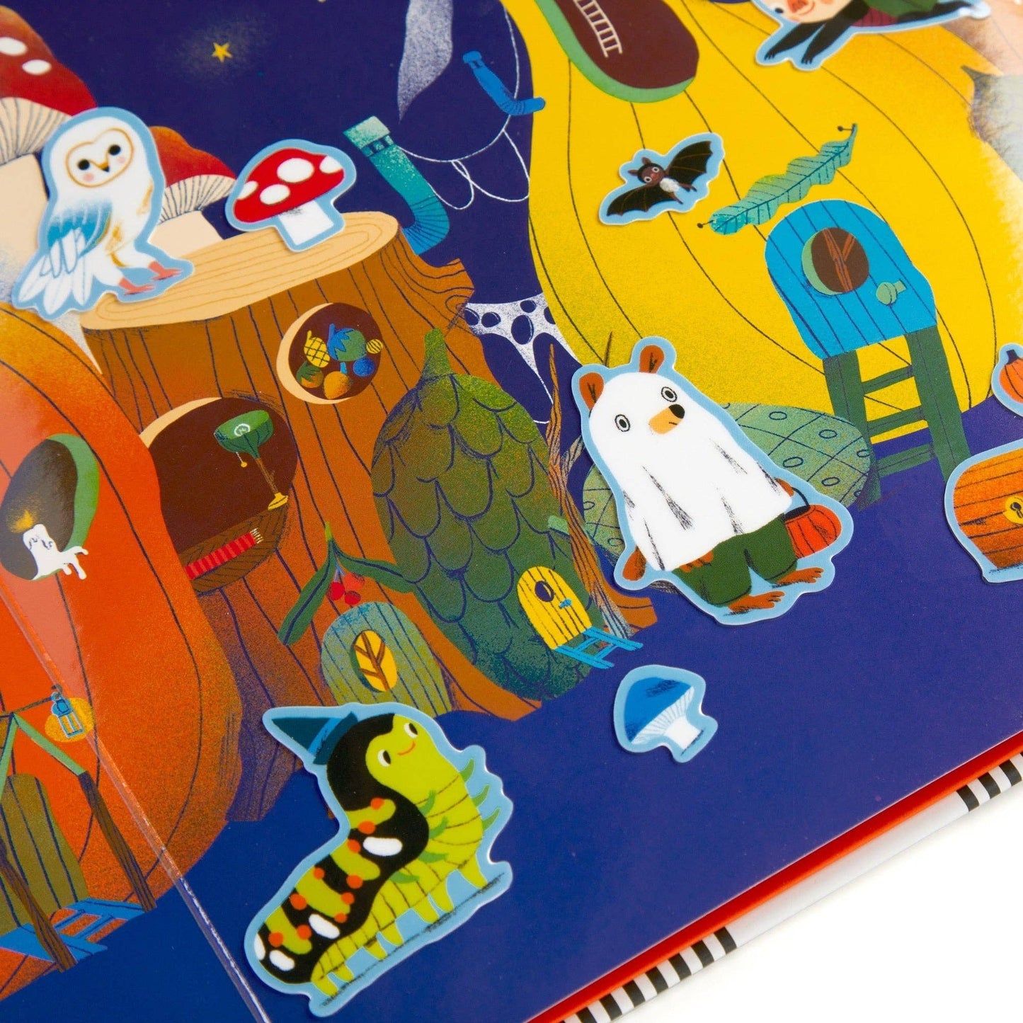Chronicle Books - Pumpkin Village Sticker Play Reusable Activity Set