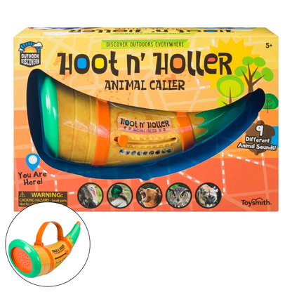 Toysmith - Outdoor Discovery Hoot N' Holler Animal Caller Toy