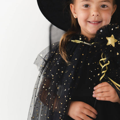 Sweet Wink - Black Witch Dress Up Costume Kit