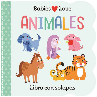 little board book with baby animals on the cover