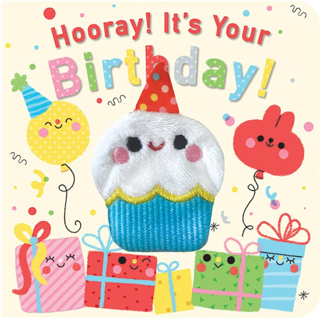 Cottage Door Press - Hooray! It's Your Birthday! Cupcake Puppet Board Book