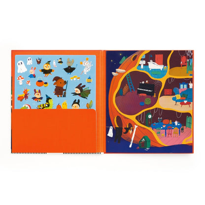 Chronicle Books - Pumpkin Village Sticker Play Reusable Activity Set