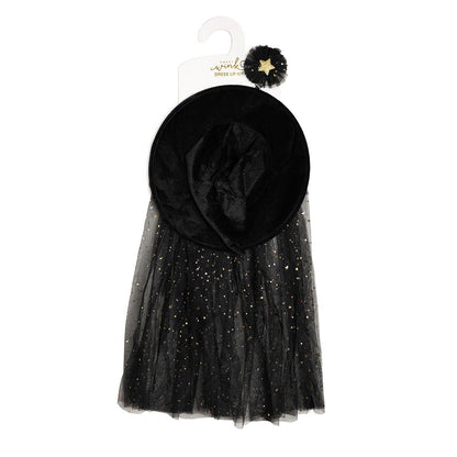 Sweet Wink - Black Witch Dress Up Costume Kit