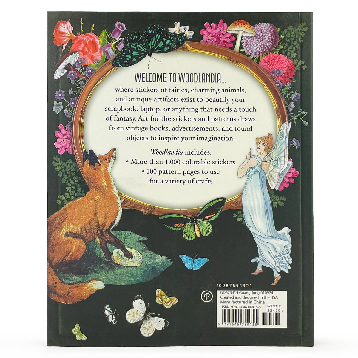 Cottage Door Press - Sticker Emporium: Woodlandia Scrapbooking Sticker Book