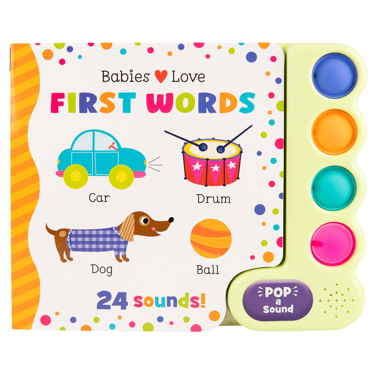 Cottage Door Press - Babies Love First Words (Pop-a-Sound)
