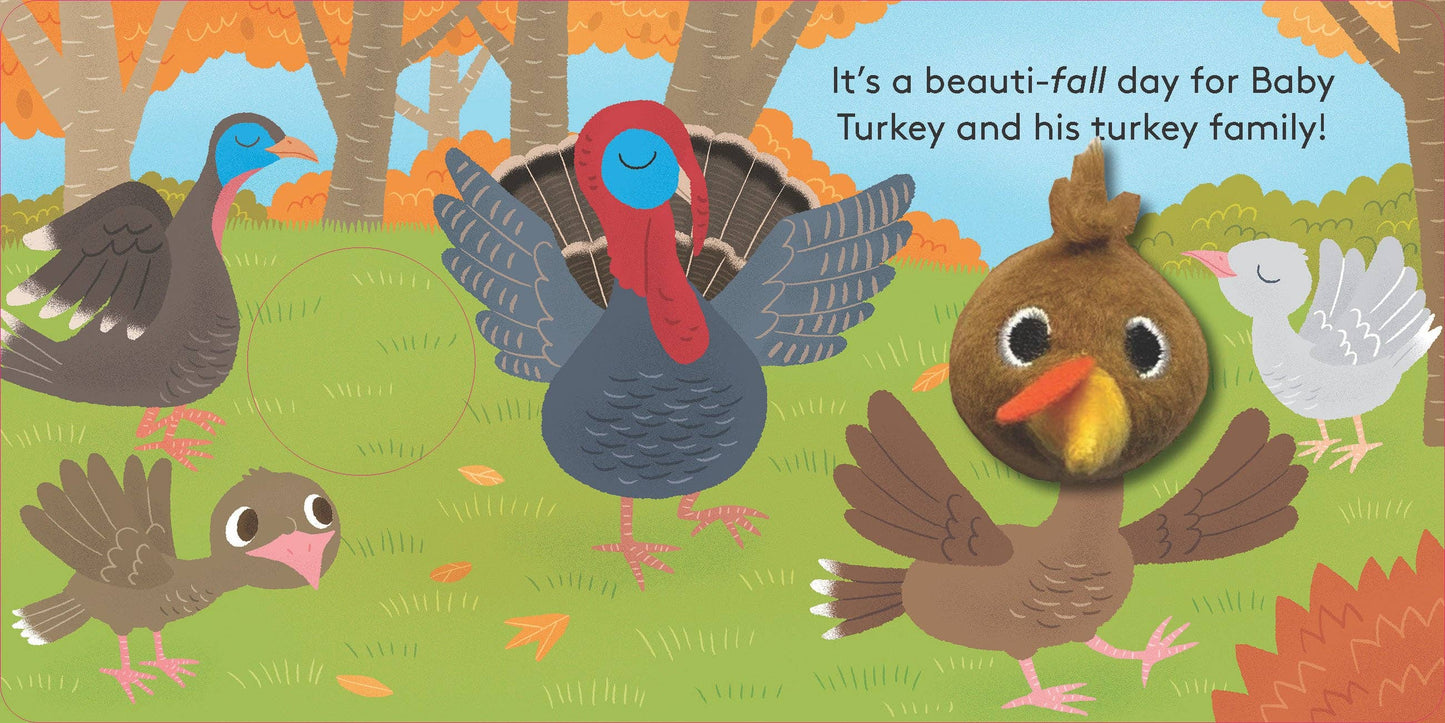 Chronicle Books - Baby Turkey: Finger Puppet Book