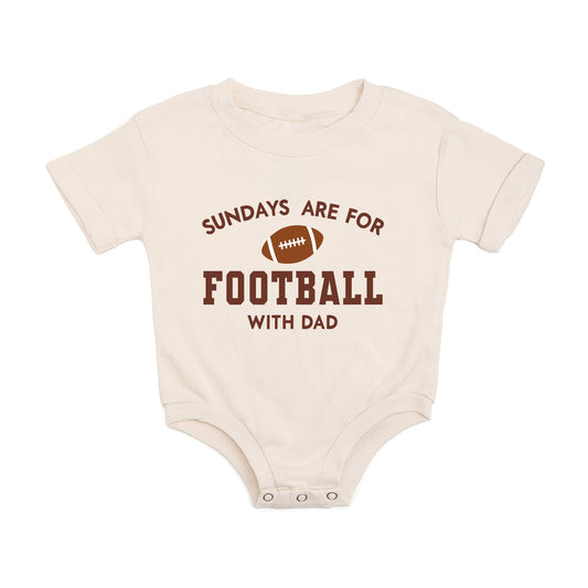 Sweet Wink - Sundays Are For Football Short Sleeve Romper - Baby Clothing