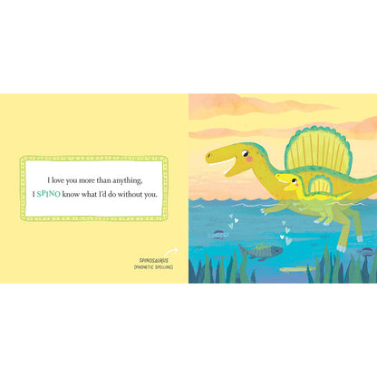Sourcebooks - I Love You More, Babysaur Board Book