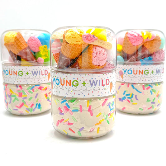 Young + Wild and Friedman - Ice Cream Grab & Go Dough Jar