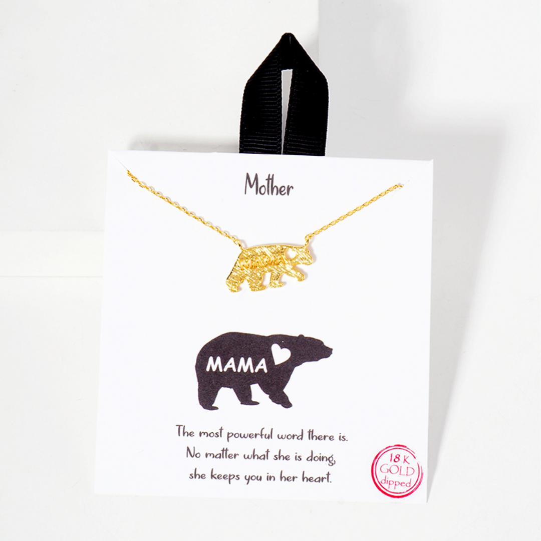 Mama Bear Necklace