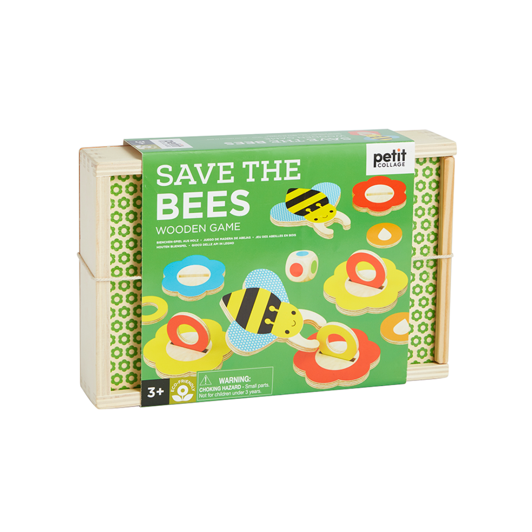 save the bees wooden game