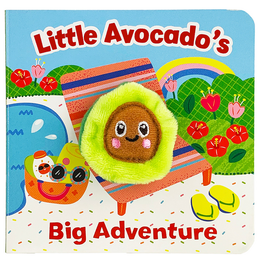 Little Avocado's Big Adventure Puppet Board Book